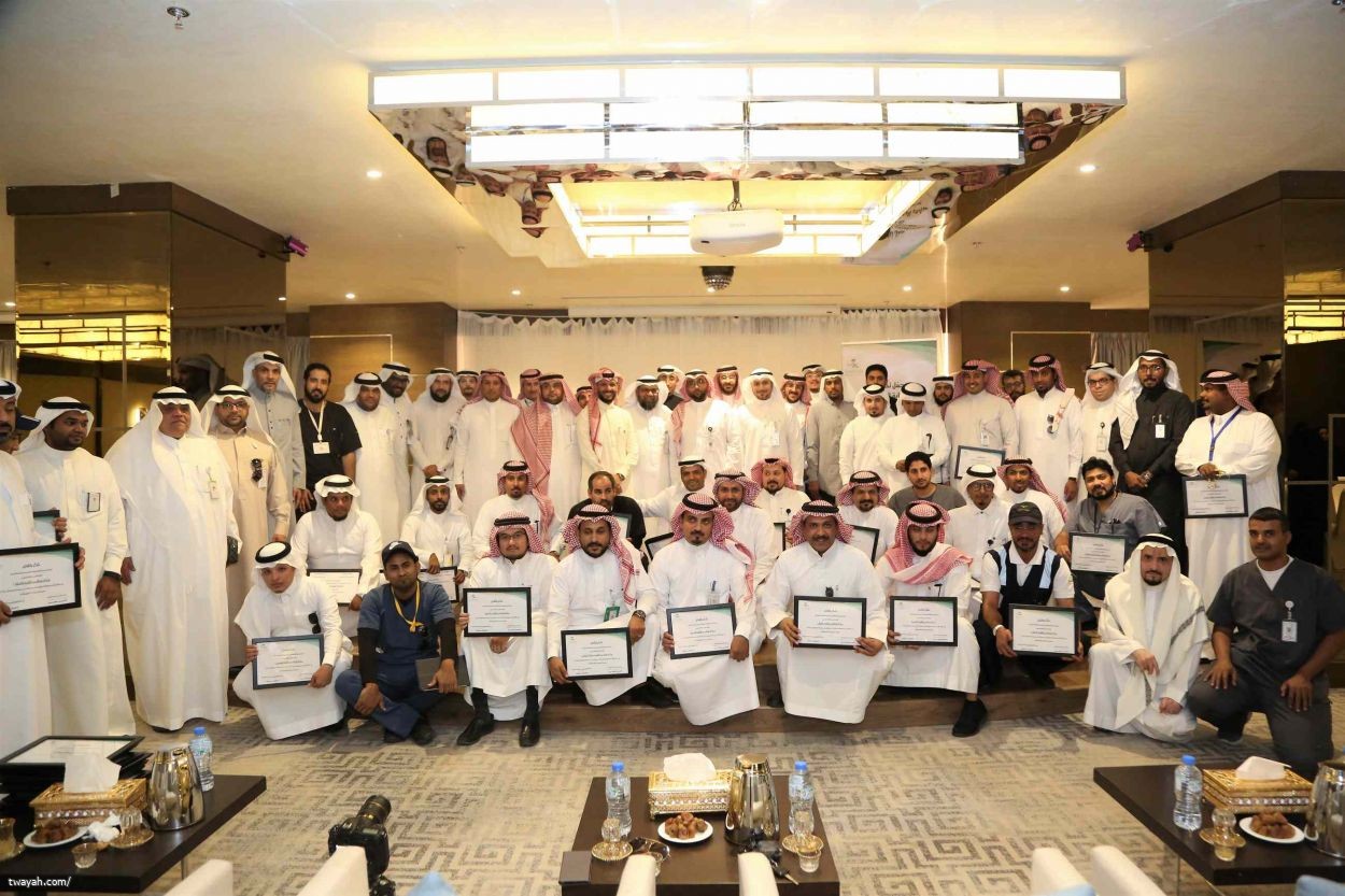 تكريم ابطال الصحة العامة من مشرفي القطاعات ومدراء المراكز الصحية بصحة مكة